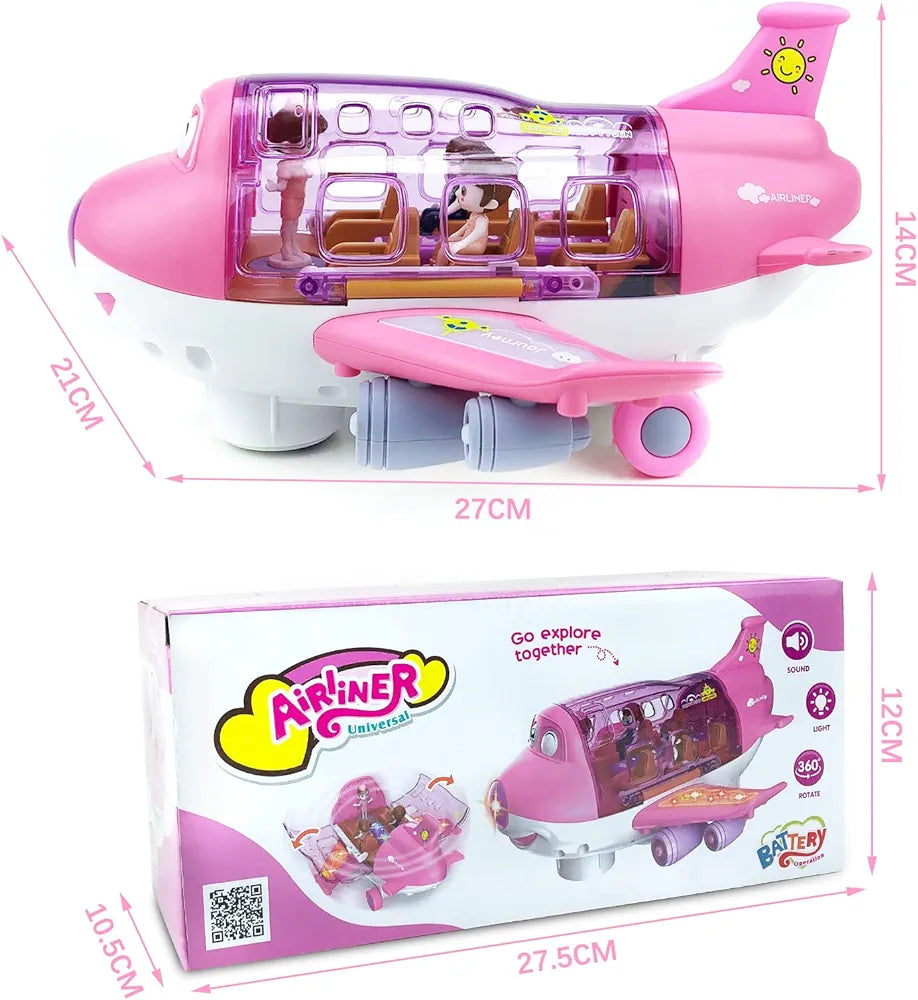 Rotating Electric Airplane Toy ✈️