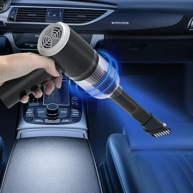 Portable Cordless Handheld Car Vacuum Cleaner with Multiple Attachments