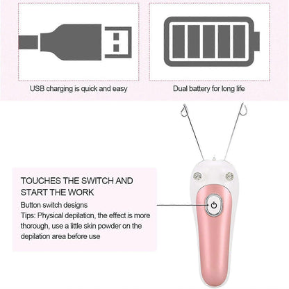 Instant Electric Facial Hair Remover