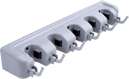 Multi-Purpose Broom & Toiletries Organizer