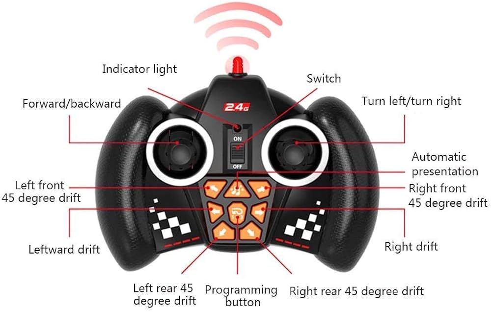 RC Drift Smoke Car Toy