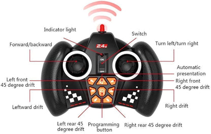 RC Drift Smoke Car Toy