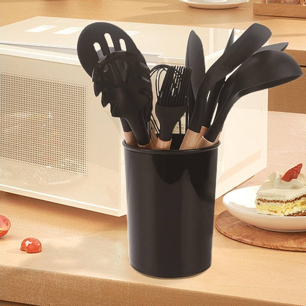 12-Piece Silicone Cooking Utensils Set