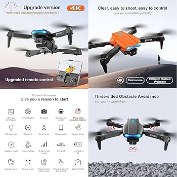 E99 Foldable RC Drone with HD Camera