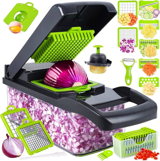 16 in 1 Vegetable Cutter & Chopper for Kitchen