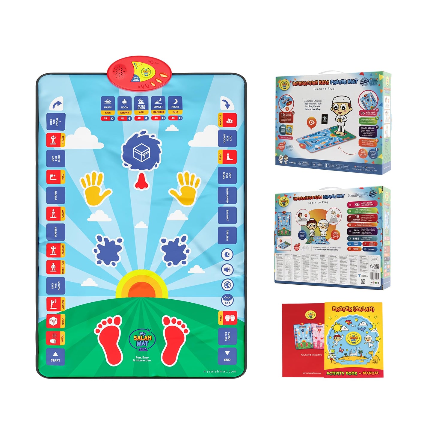 Kids Interactive Islamic Prayer Mat