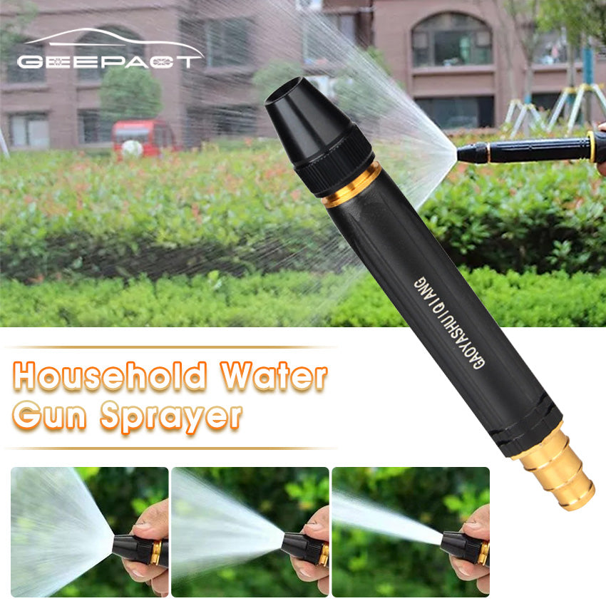 Portable High-Pressure Water Hose Nozzle