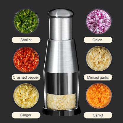 Manual Garlic Crusher & Press for Kitchen