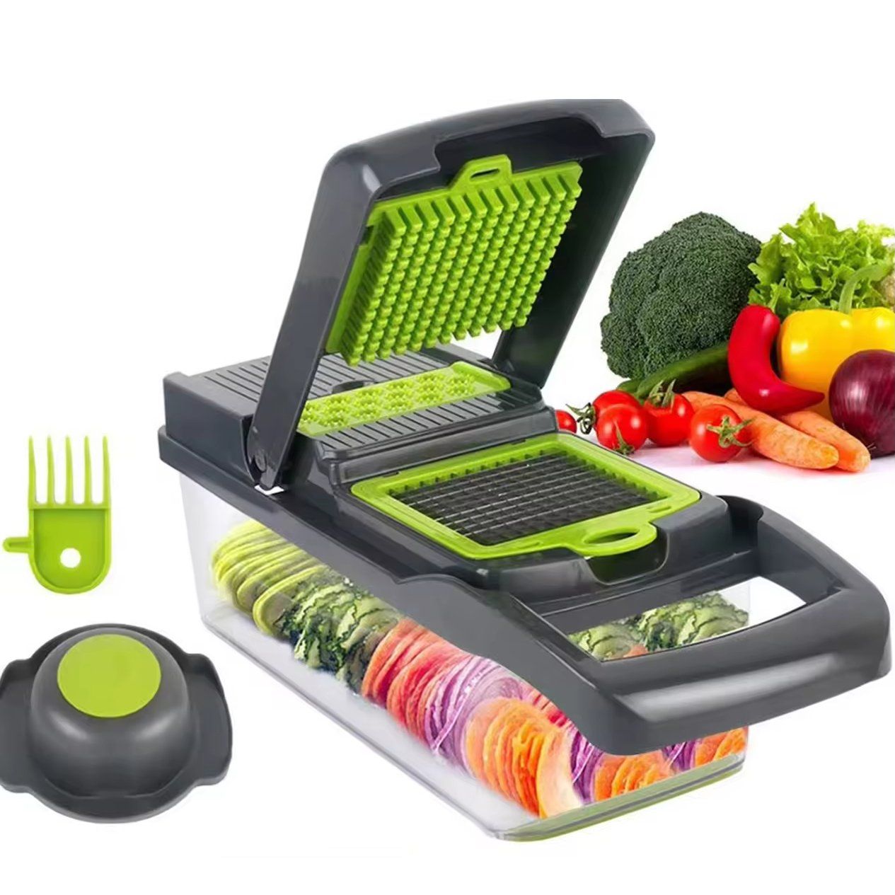 16 in 1 Vegetable Cutter & Chopper for Kitchen
