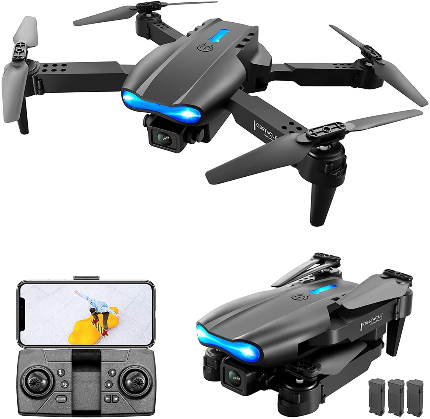 E99 Foldable RC Drone with HD Camera