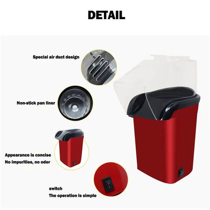 Mini Electric Popcorn Maker 🍿