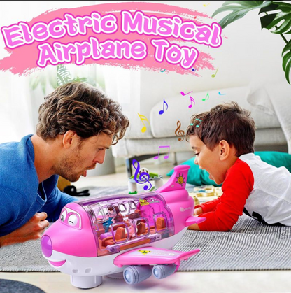 Rotating Electric Airplane Toy ✈️