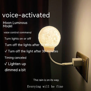 3D Moon LED Night Lamp for Bedroom Decor