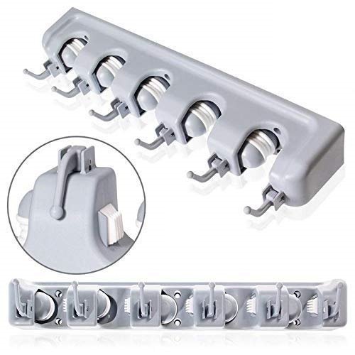 Multi-Purpose Broom & Toiletries Organizer