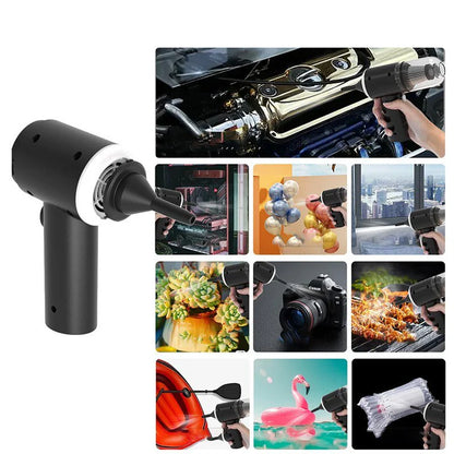 Portable Cordless Handheld Car Vacuum Cleaner with Multiple Attachments
